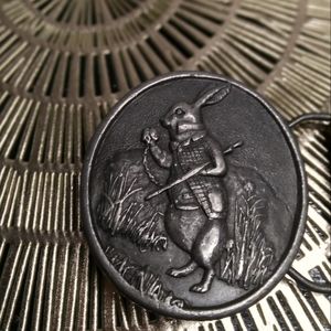 Vintage Alice In Wonderland Belt Buckle